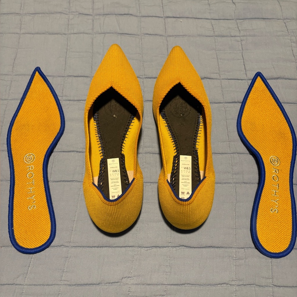 Rothy’s Marigold The Point Flats - Picture 11 of 16